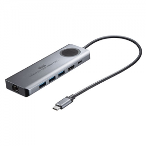 サンワサプライ USB3.2 Gen2対応Type-Cドッキングステーション USB-DKM1