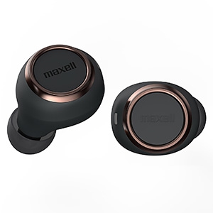 マクセル 完全ワイヤレスカナル型ヘッドホン Bluetooth&reg;対応 ブラック×カッパー MXH-BTW1000BC