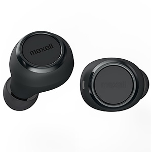 マクセル 完全ワイヤレスカナル型ヘッドホン Bluetooth&reg;対応 ブラック×ブラック MXH-BTW1000BB