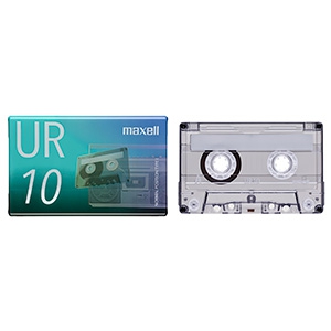 マクセル カセットテープ 《UR》 10分 UR-10N