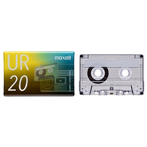 マクセル カセットテープ 《UR》 20分 UR-20N