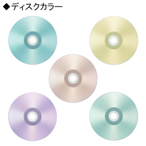 マクセル 【生産完了品】音楽用CD-R 《Sweet Color Mix Series》 80分 5枚入 音楽用CD-R 《Sweet Color Mix Series》 80分 5枚入 CDRA80PSM.5S 画像2
