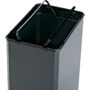 テラモト ゴミ箱 《分別ターンボックスL》 一般ゴミ用 容量37L アーバングレー ゴミ箱 《分別ターンボックスL》 一般ゴミ用 容量37L アーバングレー DS-251-220-5 画像2