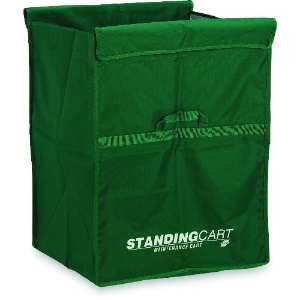 テラモト スタンディングカート 袋のみ 小サイズ 容量121L 緑 スタンディングカート 袋のみ 小サイズ 容量121L 緑 DS-226-450-1
