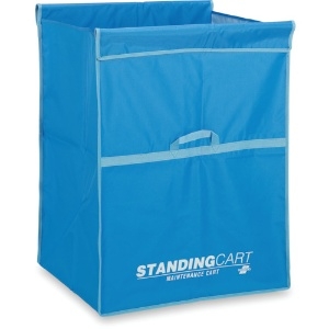 テラモト スタンディングカート 袋のみ 大サイズ 容量222L 青 スタンディングカート 袋のみ 大サイズ 容量222L 青 DS-226-460-3