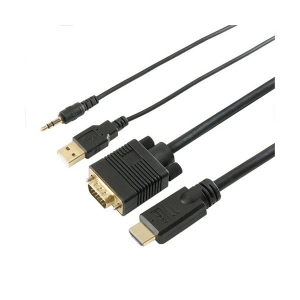 ホーリック 【生産完了品】HDMI-VGA変換ケーブル 3.0m HDMI to VGA HDMI-VGA変換ケーブル 3.0m HDMI to VGA HDVG30-159BKU