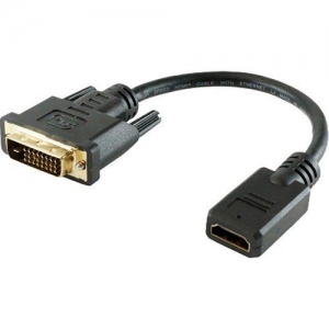 ホーリック 【生産完了品】HDMI-DVI変換ケーブル 3.0m フルHD 金メッキ端子 HDMI-DVI変換ケーブル 3.0m フルHD 金メッキ端子 DVHDF01-164BK