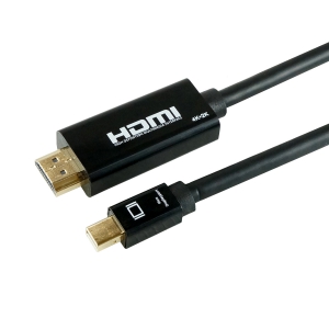 ホーリック 【生産完了品】Mini Displayport-HDMI変換ケーブル 1m MDPHD10-175BK
