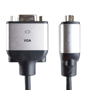 ホーリック 【生産完了品】HDMI→VGA変換アダプタ 15cm HDMIオス to VGAメス HDMI→VGA変換アダプタ 15cm HDMIオス to VGAメス HDVGF-339SV 画像4