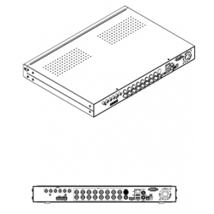 マザーツール 【生産完了品】16チャンネルハードディテスクAHDレコーダー 16チャンネルハードディテスクAHDレコーダー VDH-DXB876 画像4