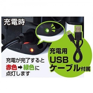 大進 LED充電式センサーライト1灯式 150lm LED充電式センサーライト1灯式 150lm DLC-1T100 画像2