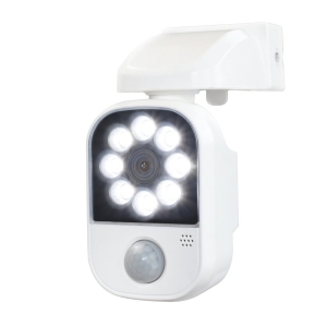 大進 【限定特価】LED充電式防犯カメラ型センサーライト 200lm DLC-2T100AR