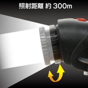 マーベル 【生産完了品】LEDヘッドライト USB充電式 LEDヘッドライト USB充電式 JHD-500R 画像5