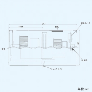 VFP-10JD (東芝)｜東芝製｜換気扇｜電材堂【公式】