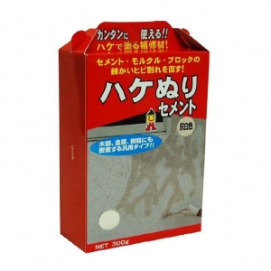 日本ミラコン産業 【販売終了】ミラコン ハケぬりセメント 灰白色 300g MHS-01