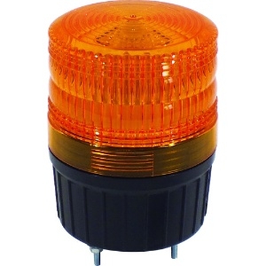 日動工業 小型LED回転灯 LEDフラッシャーランタン90 100V 黄 小型LED回転灯 LEDフラッシャーランタン90 100V 黄 NLA-90Y-100