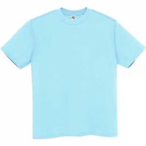 アイトス Tシャツ 男女兼用 ライトブルー S Tシャツ 男女兼用 ライトブルー S AZMT180015S