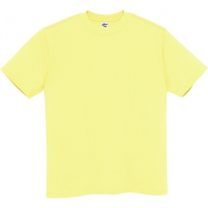 アイトス Tシャツ 男女兼用 ライトイエロー XL AZMT180027XL