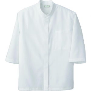 アイトス スタンドシャツ 男女兼用 ホワイト 5L スタンドシャツ 男女兼用 ホワイト 5L AZHS29540015L