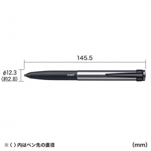サンワサプライ 電池式タッチペン(ブラック) 電池式タッチペン(ブラック) PDA-PEN48BK 画像2