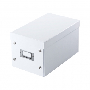 サンワサプライ 組み立て式CD BOX(ホワイト) 組み立て式CD BOX(ホワイト) FCD-MT3WN