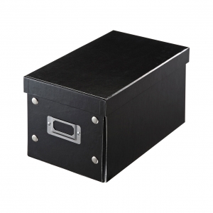 サンワサプライ 組み立て式CD BOX(ブラック) 組み立て式CD BOX(ブラック) FCD-MT3BKN