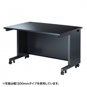 サンワサプライ 【生産完了品】パーソナルデスク(ブラック) EBD-16080BK