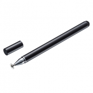 サンワサプライ ディスク式&導電繊維タッチペン(ブラック) ディスク式&導電繊維タッチペン(ブラック) PDA-PEN50BK