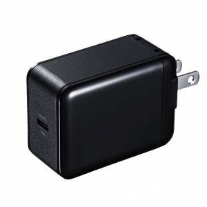 サンワサプライ 【生産完了品】USB Power Delivery対応AC充電器(PD18W) ACA-PD78BK