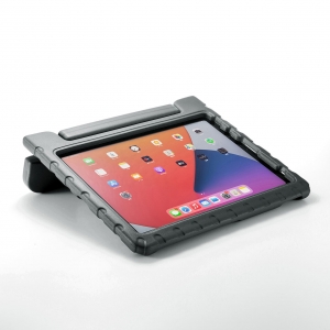 サンワサプライ 【生産完了品】iPad Air 2020 衝撃吸収ケース ブラック iPad Air 2020 衝撃吸収ケース ブラック PDA-IPAD1705BK 画像2