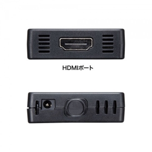 サンワサプライ HDMIポート搭載 USB3.2Gen1 3ポートハブ HDMIポート搭載 USB3.2Gen1 3ポートハブ USB-3H332BK 画像5