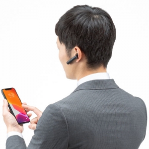 サンワサプライ 【生産完了品】Bluetooth片耳ヘッドセット Bluetooth片耳ヘッドセット MM-BTMH53BK 画像2