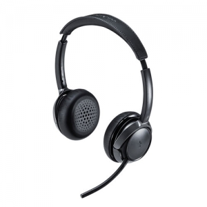 サンワサプライ 【生産完了品】Bluetoothヘッドセット(両耳タイプ・ノイズキャンセリング機能付き) Bluetoothヘッドセット(両耳タイプ・ノイズキャンセリング機能付き) MM-BTSH55BK