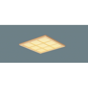 パナソニック 一体型LEDベースライト《iDシリーズ》 スクエアシリーズ 天井埋込型 LED(昼白色) 和紙柄パネル(木製格子)タイプ スクエアタイプ パネル付型 コンパクト形蛍光灯FHP23形3灯器具相当 FHP23形 XL553WAVCLE9