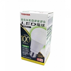 東芝 【ケース販売特価 10個セット】LED電球 A形 一般電球形  100W相当 全方向 昼白色 E26 LDA11N-G/100V1R