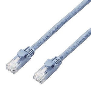 ELECOM LANケーブル スタンダードタイプ CAT6A対応 単線 環境配慮パッケージ 長さ70m ブルー LD-GPAT/BU70/RS