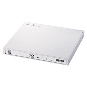 ELECOM 【生産完了品】ポータブルBlu-rayドライブ USB3.2Gen1・UHDBD対応 Windows用書込ソフト・Type-Cケーブル付 ホワイト ポータブルBlu-rayドライブ USB3.2Gen1・UHDBD対応 Windows用書込ソフト・Type-Cケーブル付 ホワイト LBD-PWA6U3CLWH