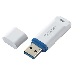 ELECOM USBメモリー USB3.2Gen1対応 32GB データ復旧サービス付 ホワイト USBメモリー USB3.2Gen1対応 32GB データ復旧サービス付 ホワイト MF-DRU3032GWHR
