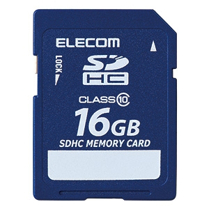 ELECOM SDHCカード 16GB Class10対応 データ復旧サービス付 SDHCカード 16GB Class10対応 データ復旧サービス付 MF-FSD016GC10R