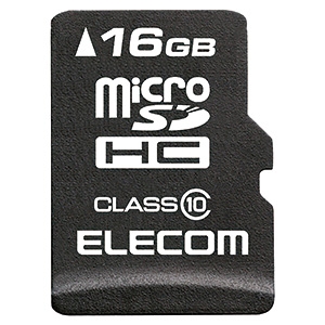 ELECOM microSDHCカード 16GB 防水性能IPX7 Class10対応 データ復旧サービス付 microSDHCカード 16GB 防水性能IPX7 Class10対応 データ復旧サービス付 MF-MSD016GC10R
