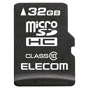 ELECOM microSDHCカード 32GB 防水性能IPX7 Class10対応 データ復旧サービス付 microSDHCカード 32GB 防水性能IPX7 Class10対応 データ復旧サービス付 MF-MSD032GC10R