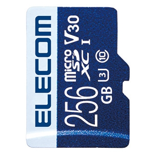 ELECOM microSDXCカード 256GB 防水性能IPX7 UHS-&#8544;U3・V30対応 データ復旧サービス付 microSDXCカード 256GB 防水性能IPX7 UHS-&#8544;U3・V30対応 データ復旧サービス付 MF-MS256GU13V3R