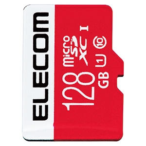 ELECOM microSDXCカード 128G 防水性能IPX7 UHS-&#8544;U1対応 GM-MFMS128G