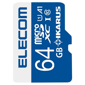 ELECOM microSDXCカード 64GB 防水性能IPX7 UHS-&#8544;U1・A1対応 IKARUSライセンス付 microSDXCカード 64GB 防水性能IPX7 UHS-&#8544;U1・A1対応 IKARUSライセンス付 MF-MS064GU11IKA