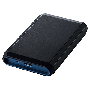 ELECOM 【生産完了品】外付けポータブルSSD 250GB USB3.2Gen1対応 データ復旧サービスLite付 ブルー ESD-EG0250GBUR