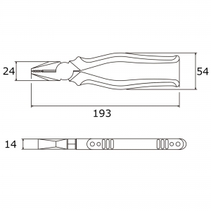 フジ矢 ビクタープラスペンチ ビクタープラスペンチ ZP70-175 画像5