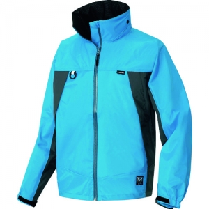 アイトス 全天候型ジャケット ブルー×チャコール 5L AZ563010065L