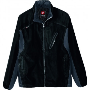 アイトス フードインジャケット(男女兼用) ブラック×チャコール 4L AZ103011104L
