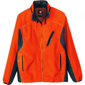 アイトス フードインジャケット(男女兼用) オレンジ×チャコール SS AZ10301163SS