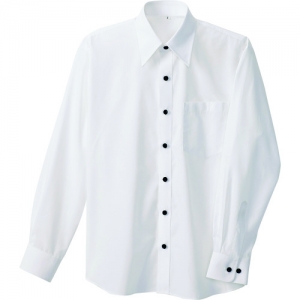 アイトス 長袖シャツ(男女兼用) ホワイト 5L 長袖シャツ(男女兼用) ホワイト 5L AZ80200015L